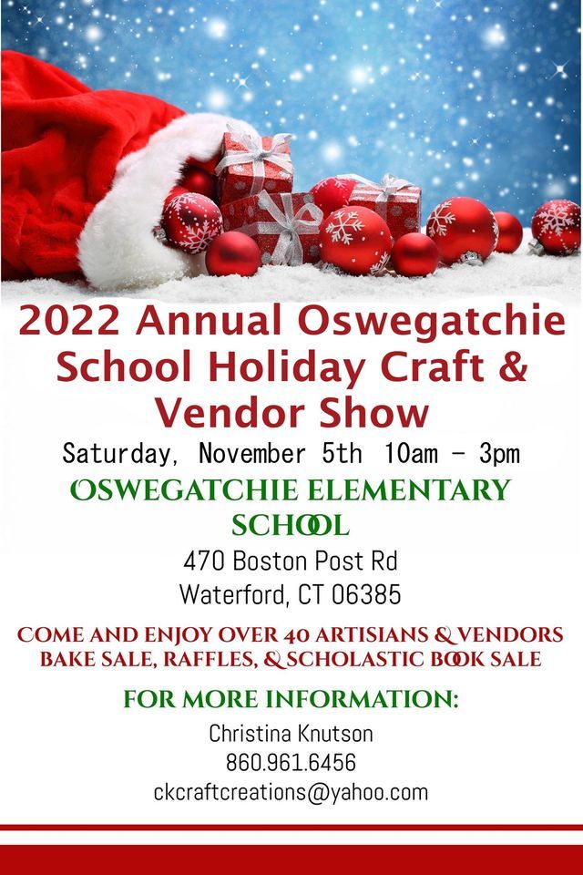 2022 Annual Oswegatchie School Holiday Craft and Vendor Show