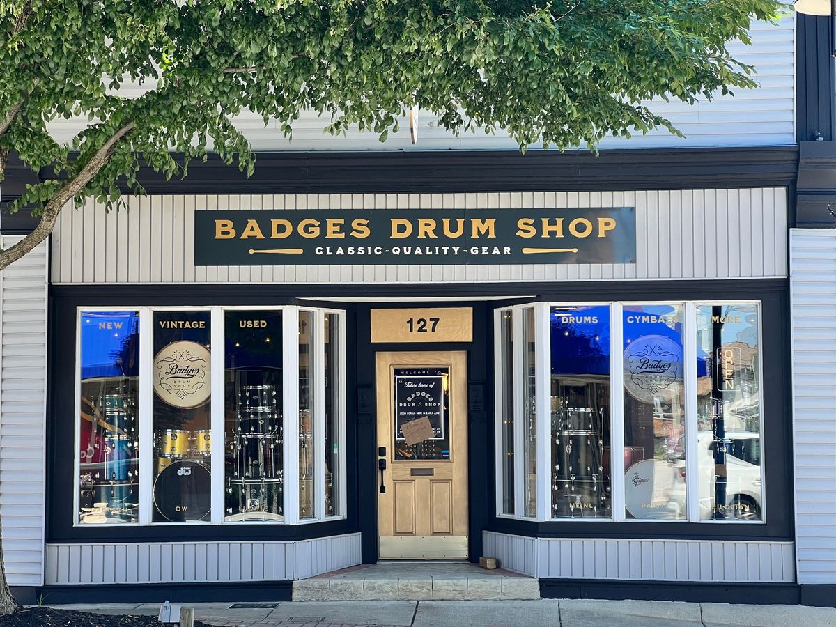 TODD SUCHERMAN Masterclass at Badges Drum Shop