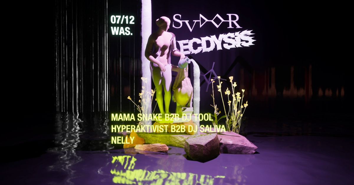 Sudor VI x Amniote Editions 5YRS w\/ Mama Snake b2b DJ TOOL, Hyperaktivist b2b DJ Saliva & Nelly