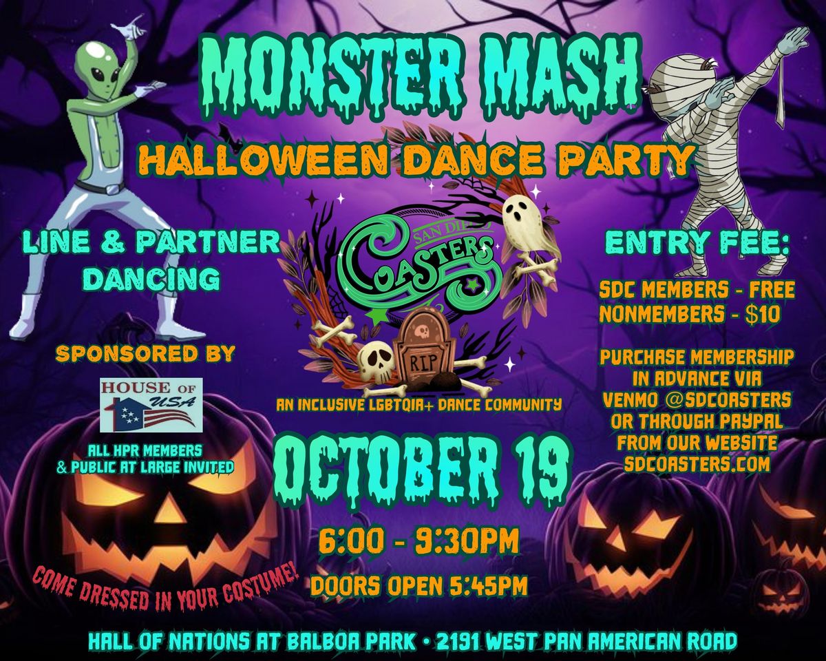 Monster Mash - Halloween Dance Party