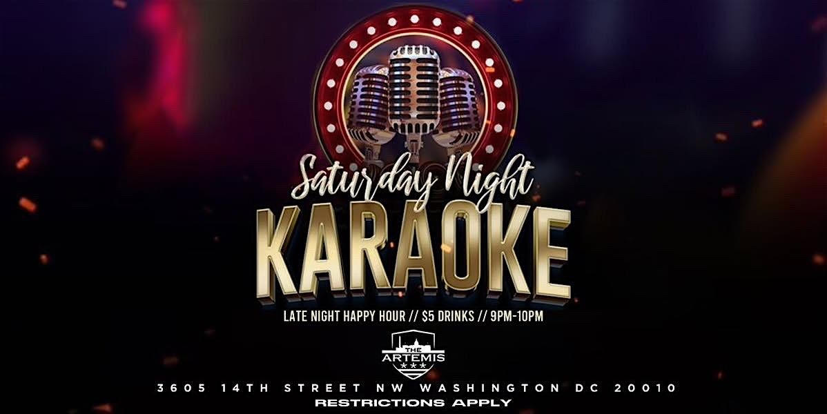 Saturday Night Karaoke - FREE