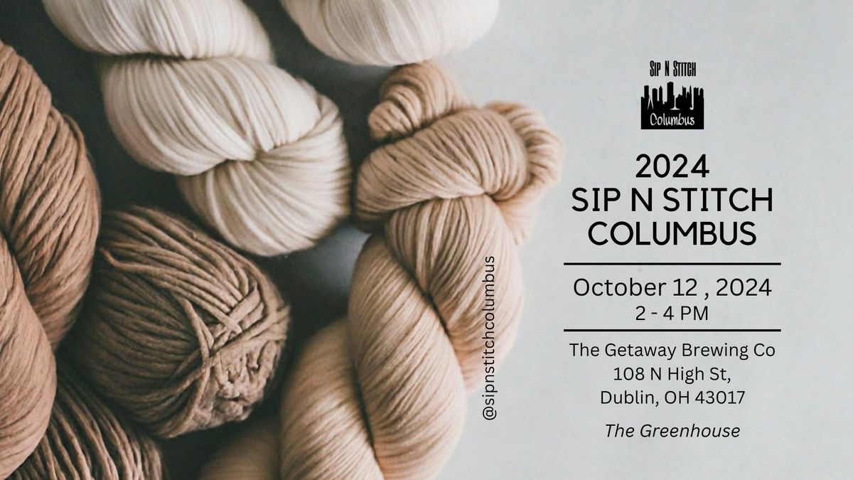 October Sip N Stitch 2024