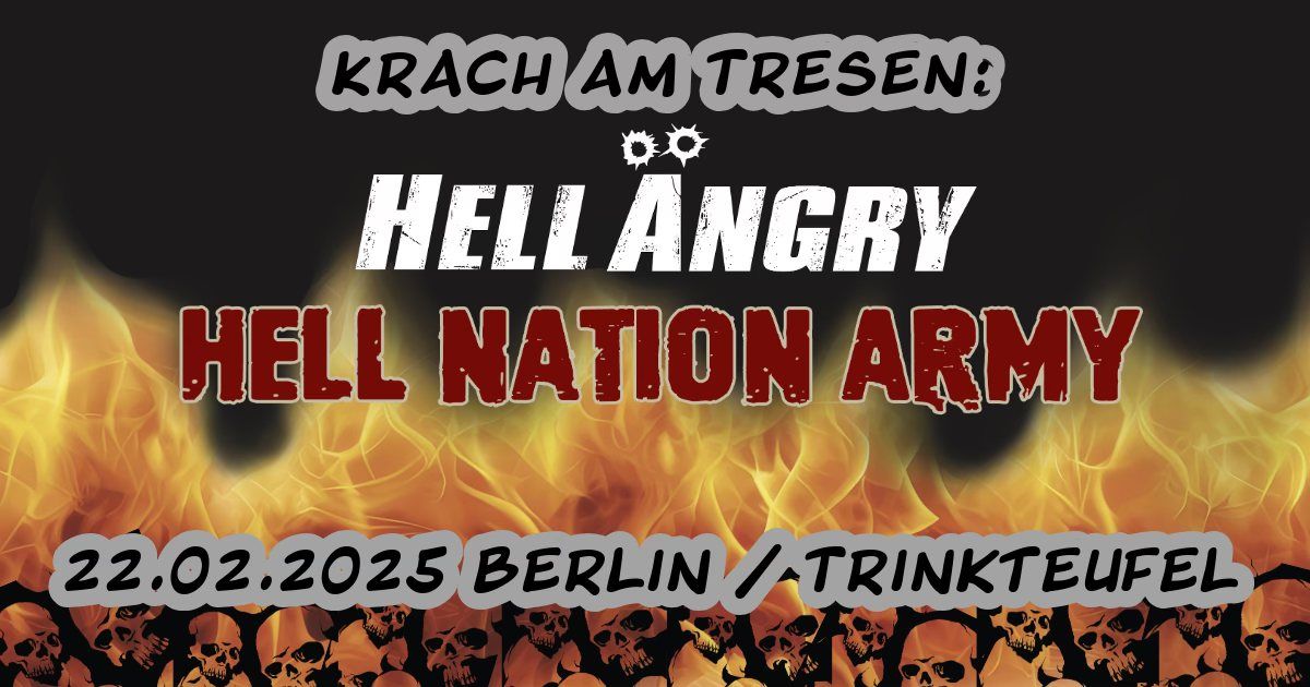 HELL \u00c4NGRY + HELL NATION ARMY rocken im TOR ZUR H\u00d6LLE