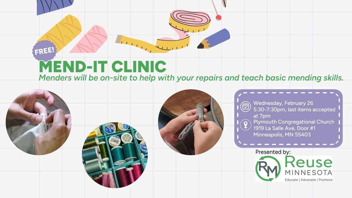 Reuse Minnesota Mend-it Clinic