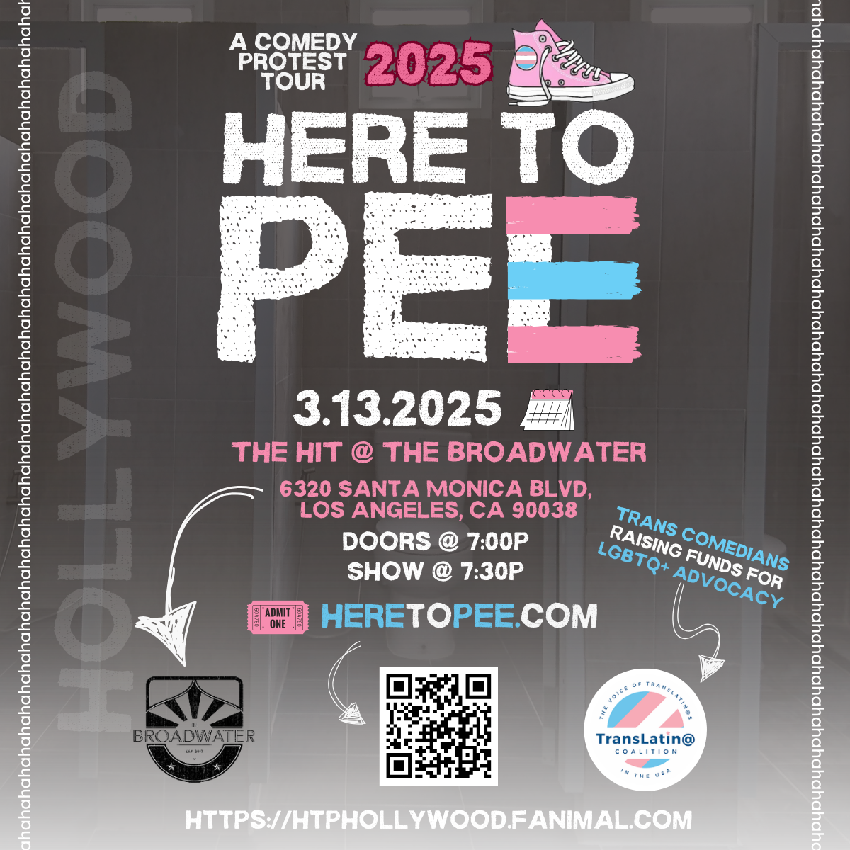 Here to Pee at Dallas Comedy Club - Mainstage Theater