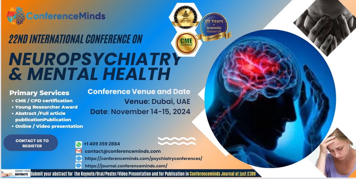 22nd International Conference on Neuropsychiatry & Mental Health