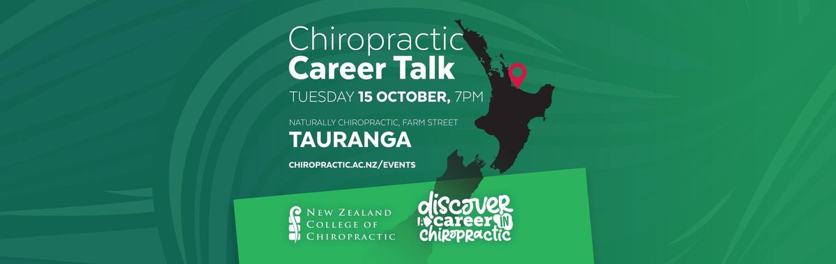 Tauranga Chiropractic Career Talk