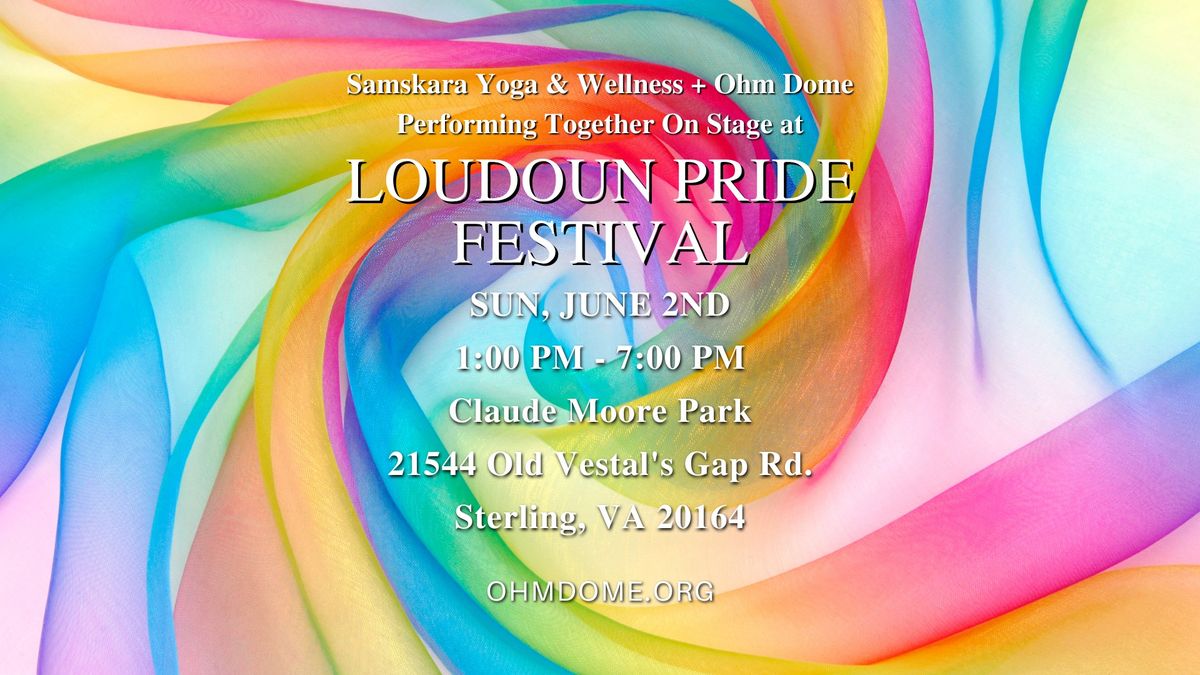 IMAGINE ALL OF YOUR FAVE SOUND HEALERS UNITED ON STAGE AT LOUDOUN PRIDE FESTIVAL!