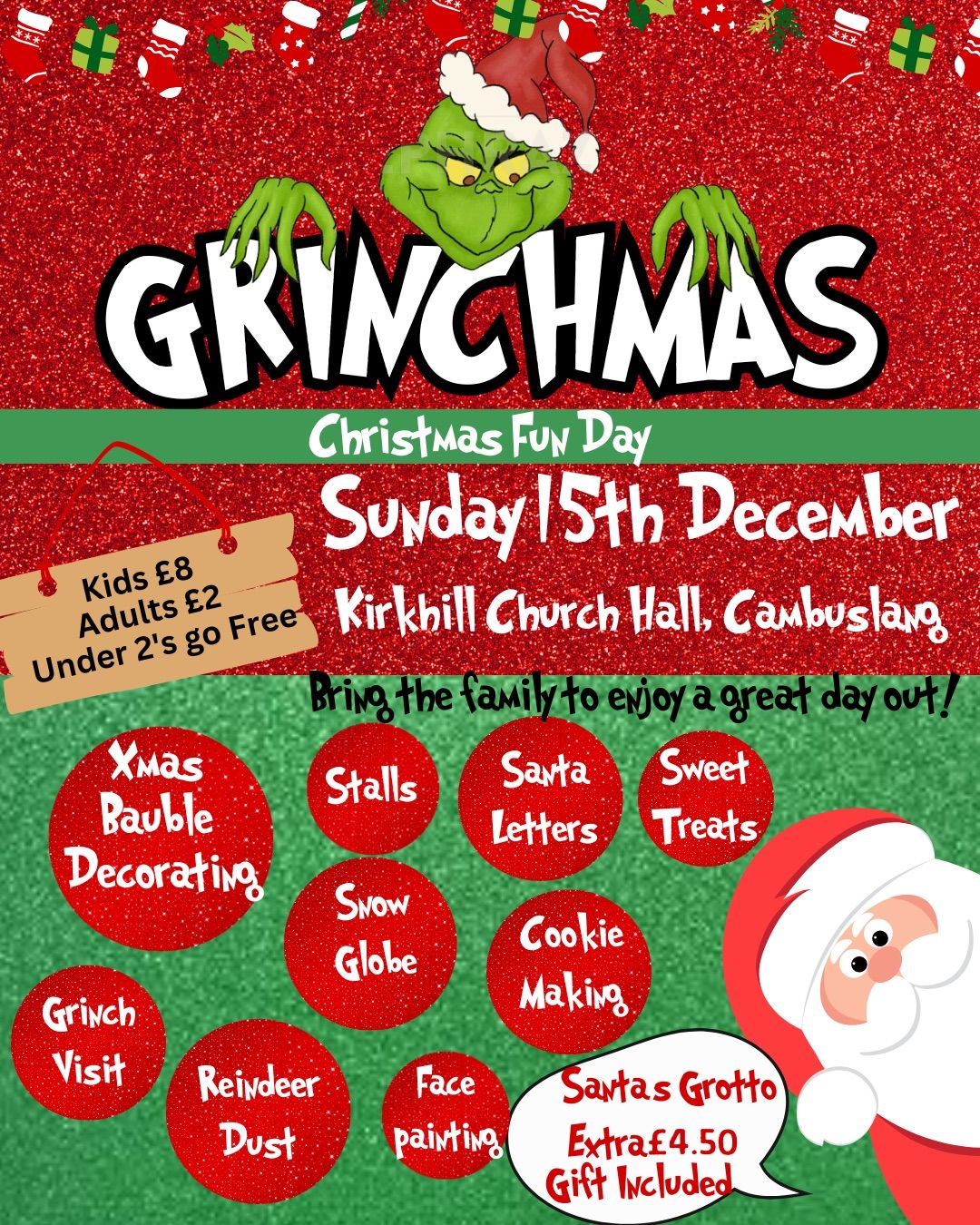 Grinchmas -Family Fun Day \ud83c\udf85\ud83c\udffc\ud83c\udf84