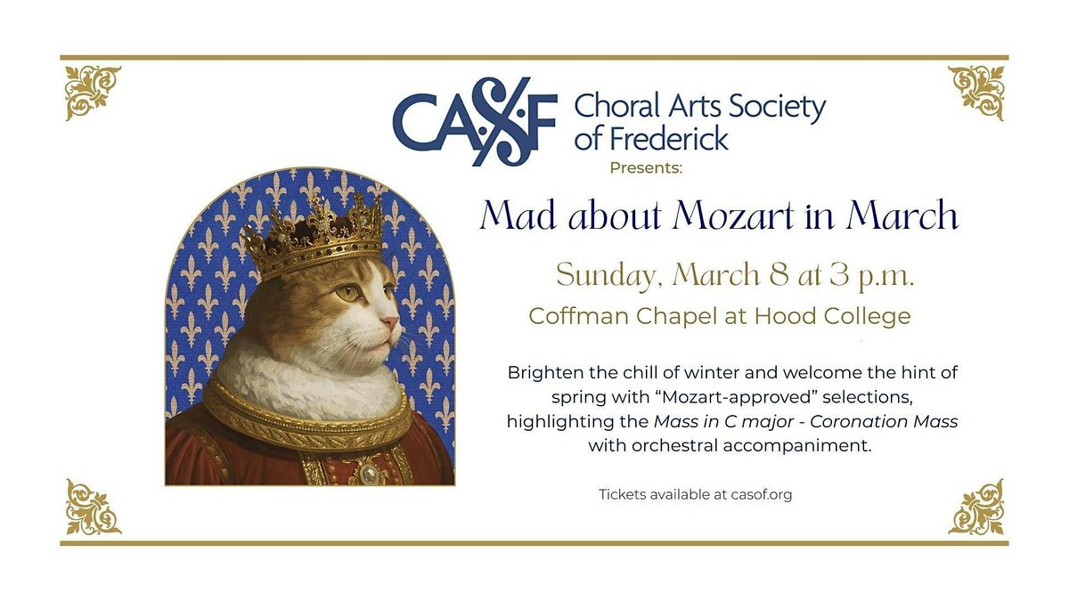 Mad About Mozart in March!