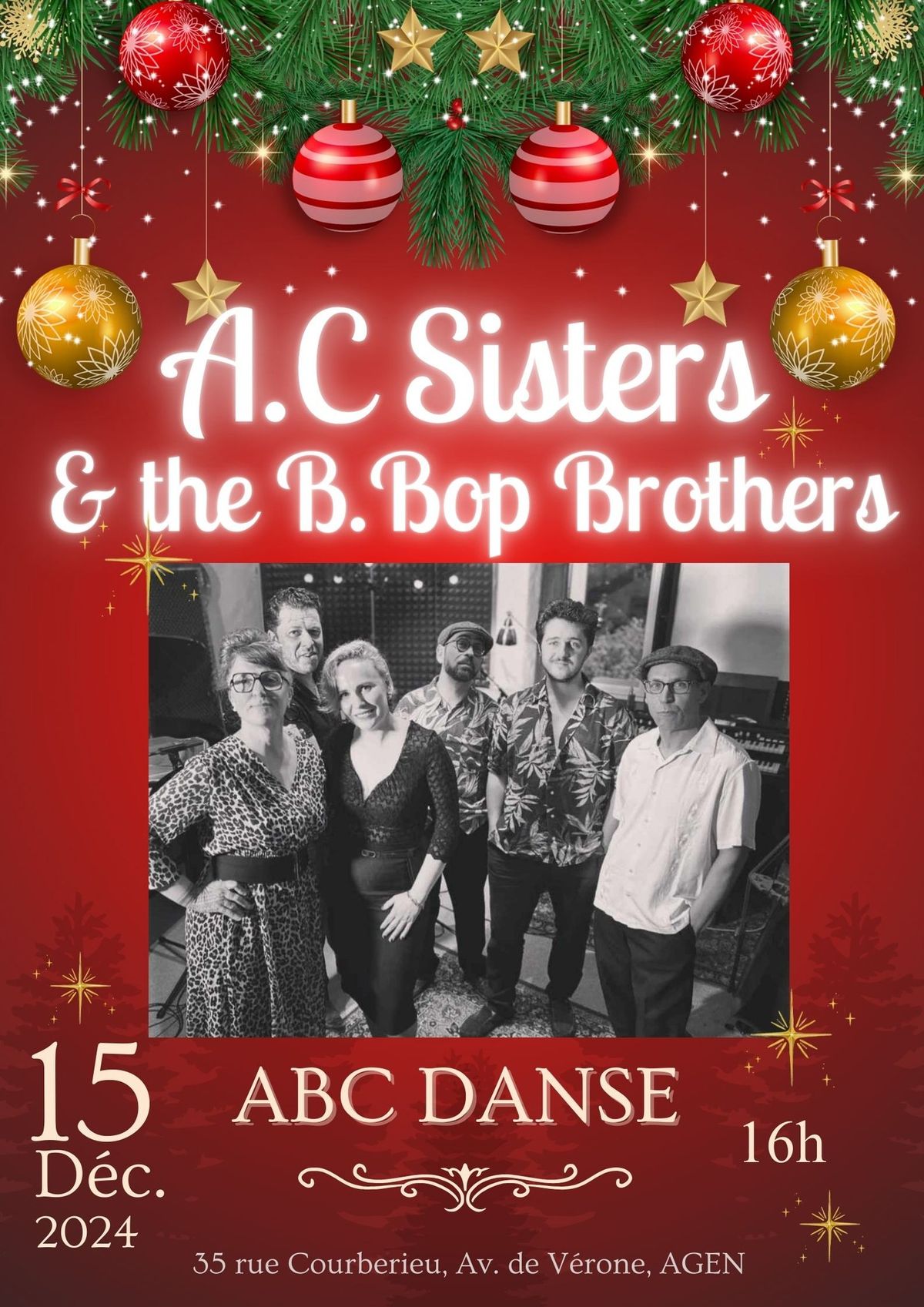 Concert Rock avec A.C Sisters & The B.Bop Brothers