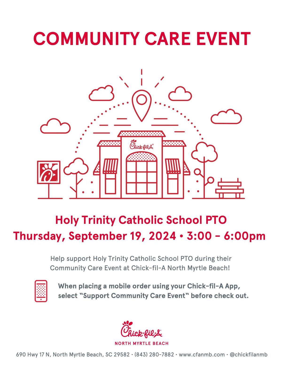 Community Care Event - Holy Trinity Catholic School PTO