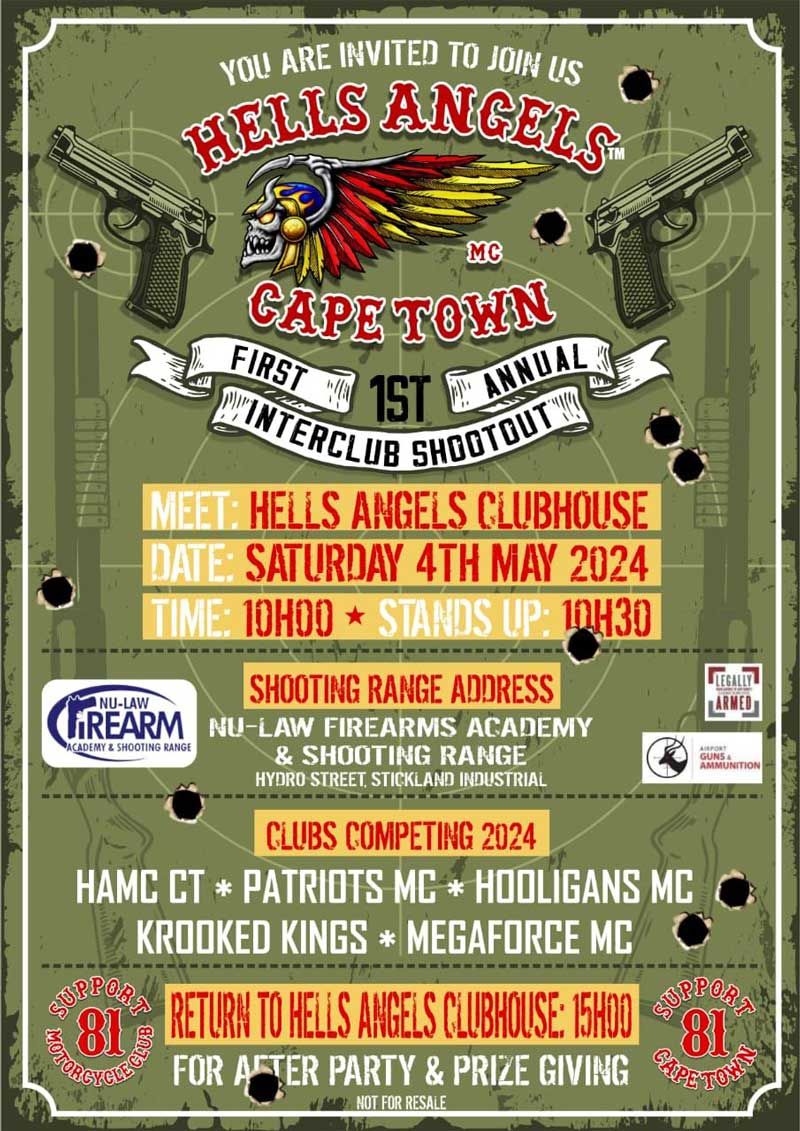 Hells Angels Cape Town - 1st Annual Inter-Club Shootout