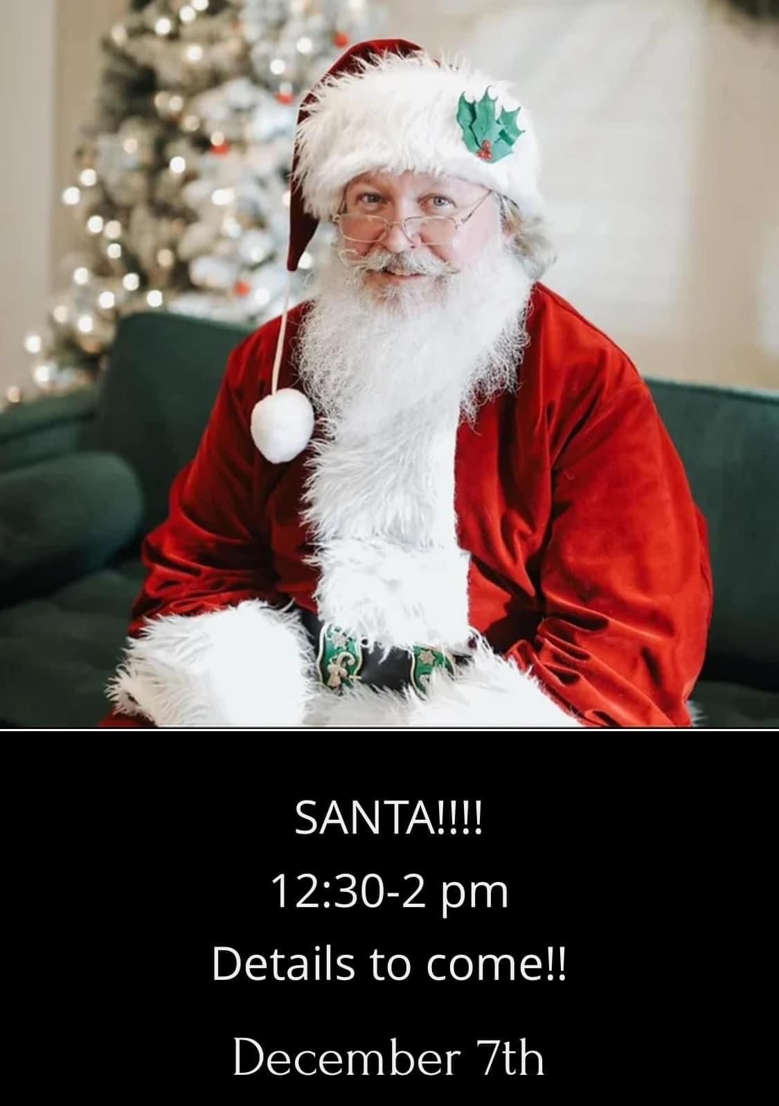 Santa's Visit to Town