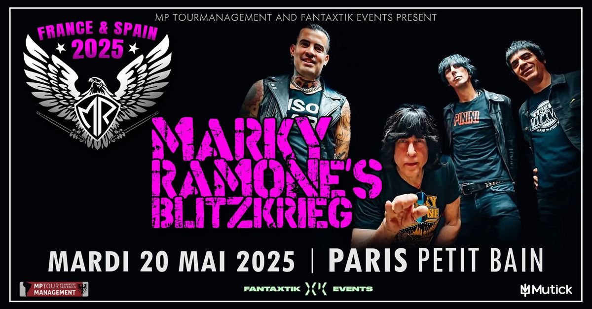 MARKY RAMONE'S BLITZKRIEG - PARIS