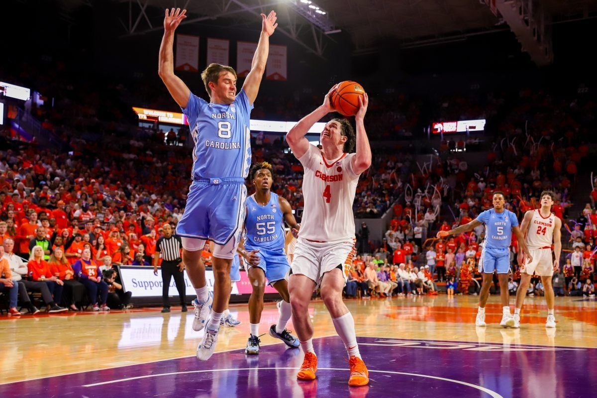 North Carolina Tar Heels at Clemson Tigers Womens Basketball