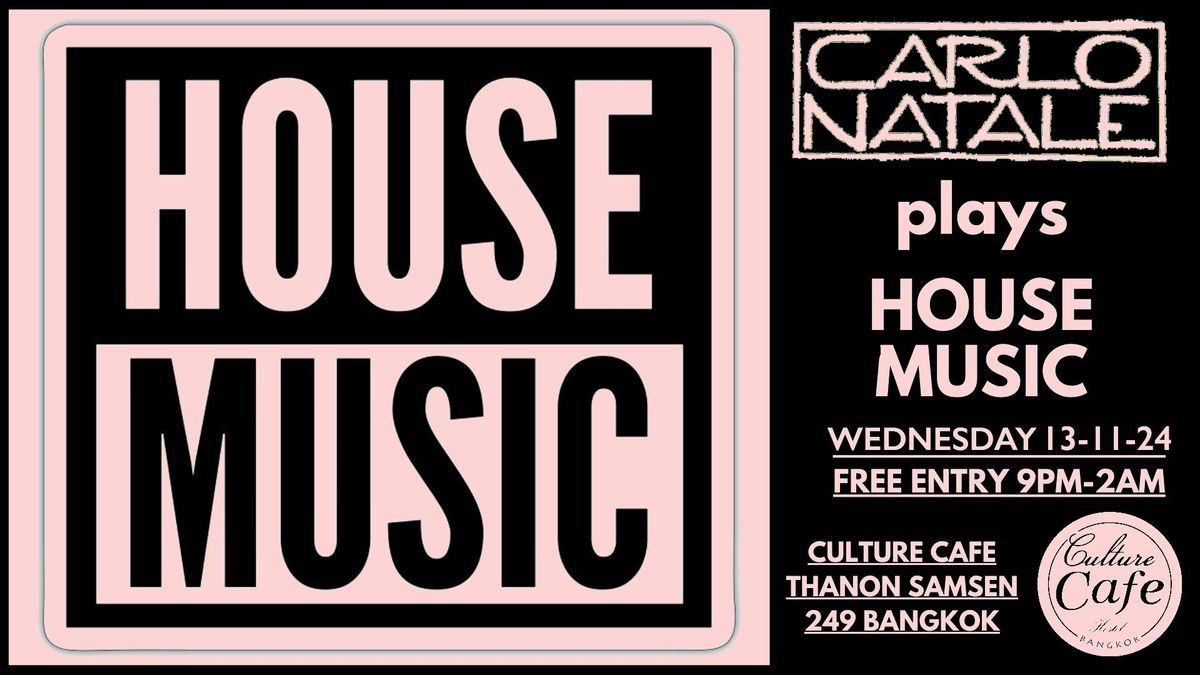 Carlo Natale : Plays House Music 