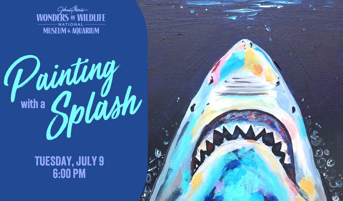 Painting with a Splash: Shark Week