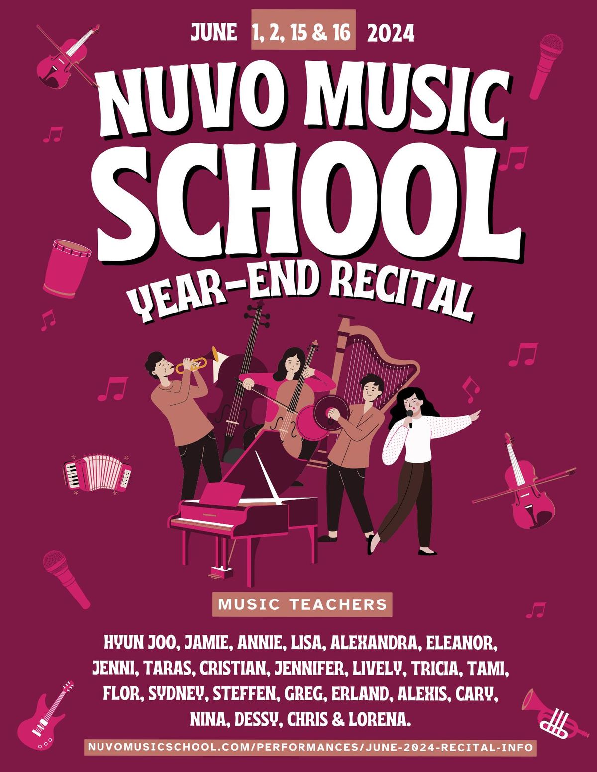 NUVO Music School Year End Recital 2024
