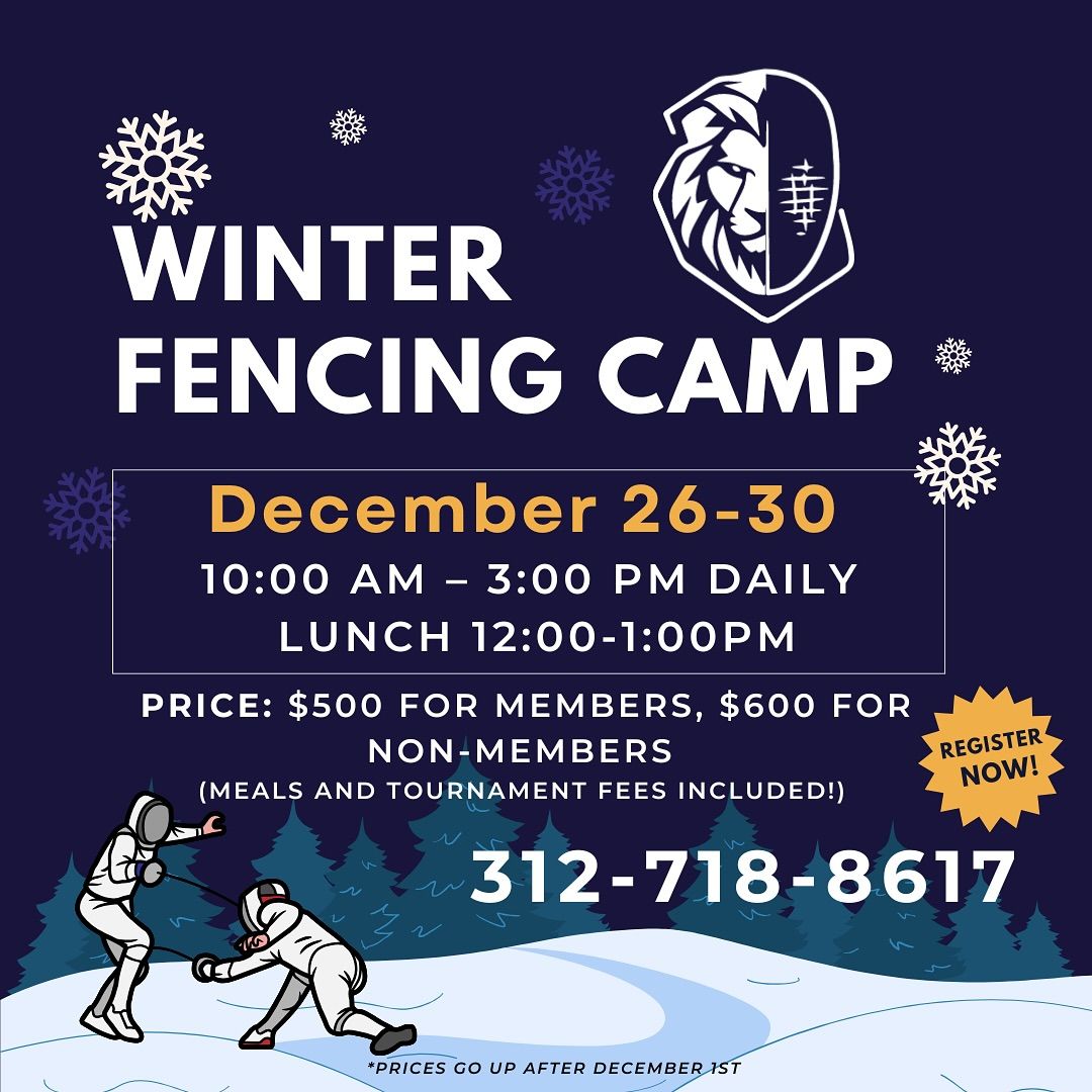 Winter Fencing Camp 2024