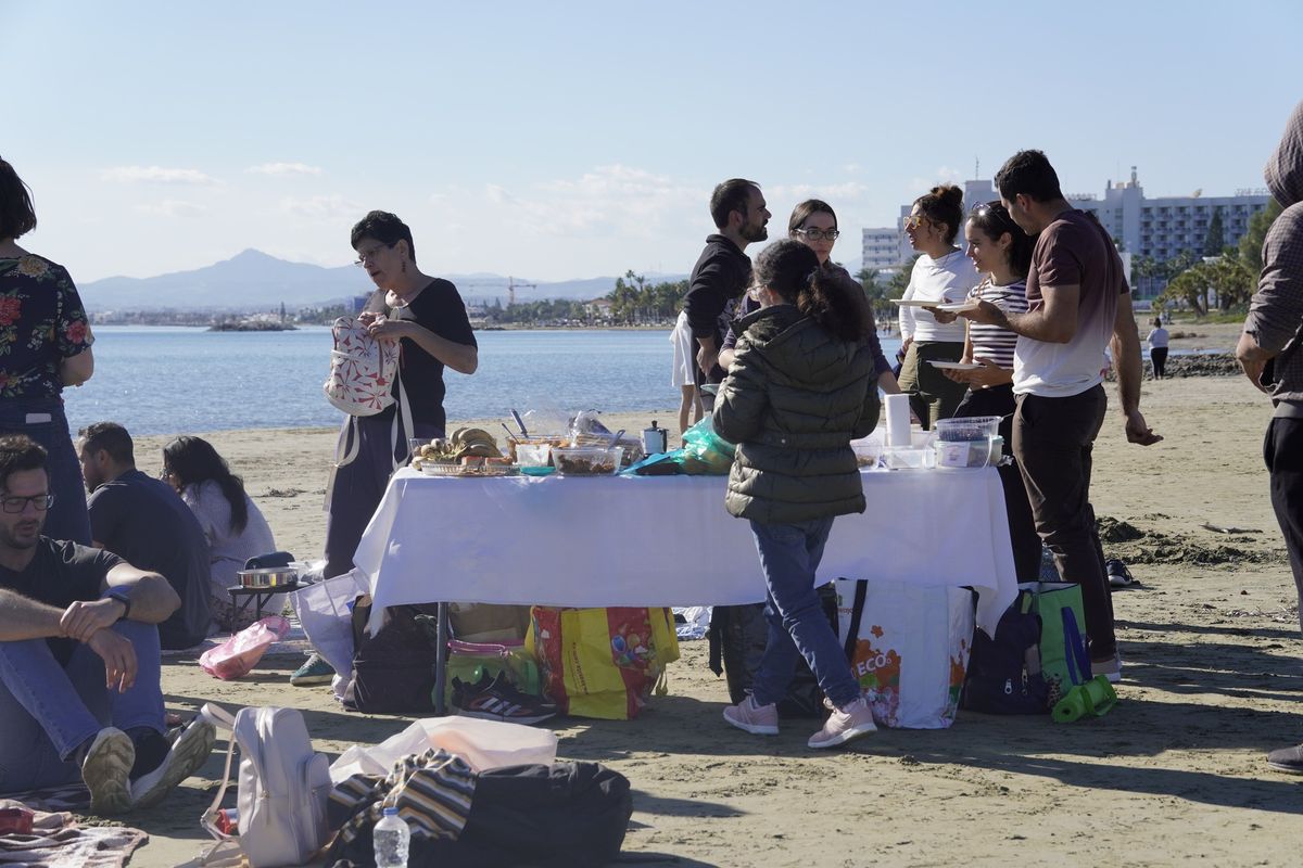 Vegan Beach Picnic \ud83c\udf31