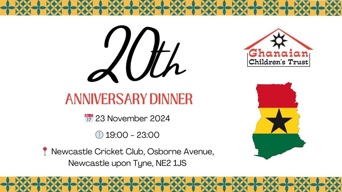 20th Anniversary Dinner