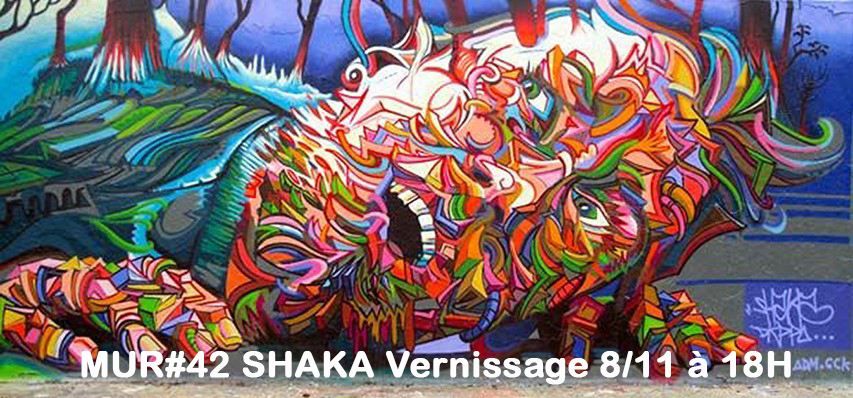 MUR#42 SHAKA Vernissage