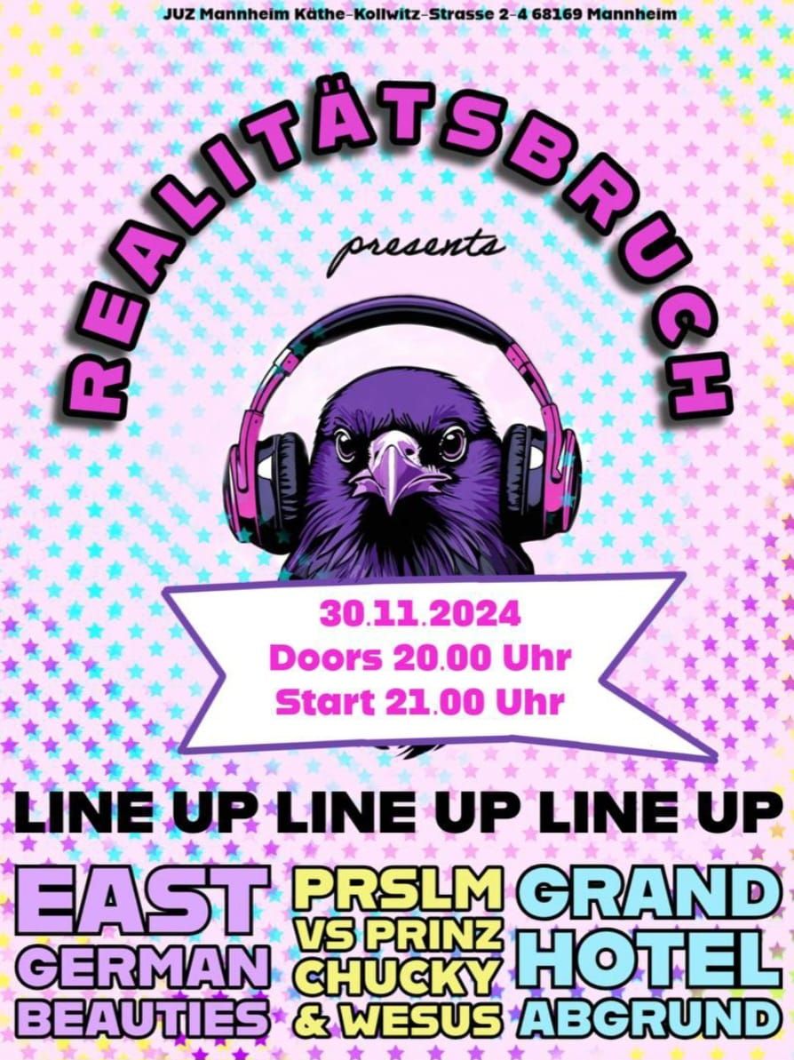 Realit\u00e4tsbruch presents 30.11.2024