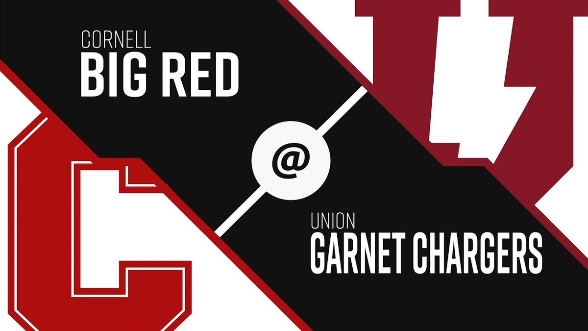 Cornell Big Red at Union Garnet Chargers Womens Hockey