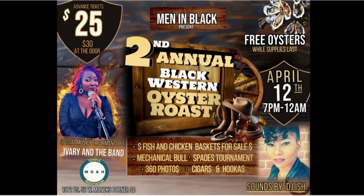 Black Western Oyster Roast 