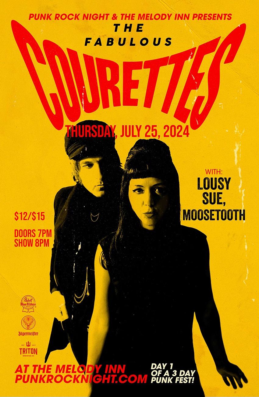 Punk Fest Day 1: The Courettes, Lousy Sue, Moosetooth