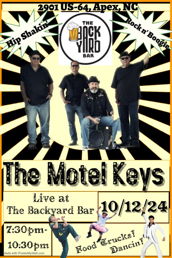 The Motel Keys BACK at The Back Yard Bar!