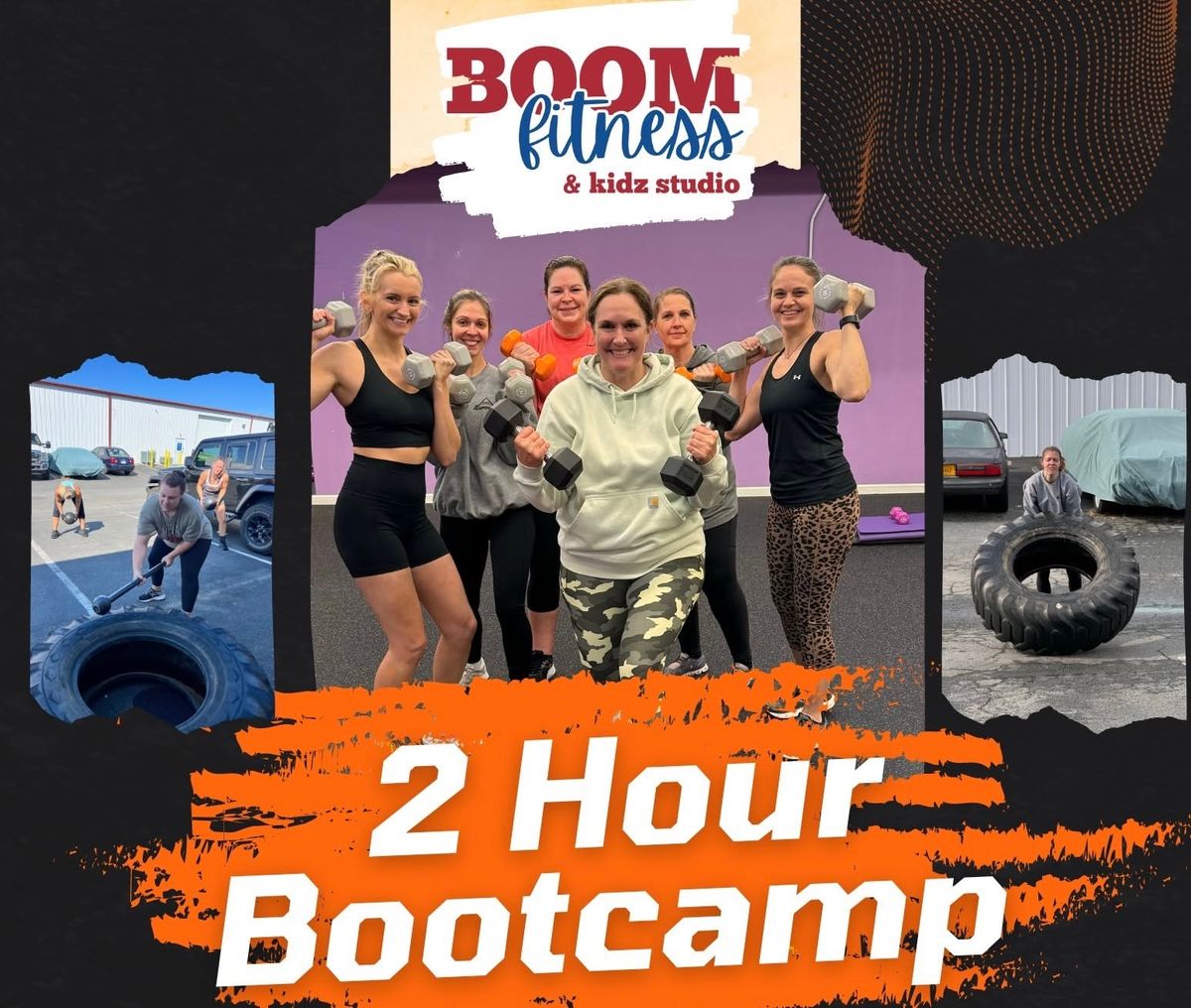 BOOM Fitness 2 Hour Bootcamp