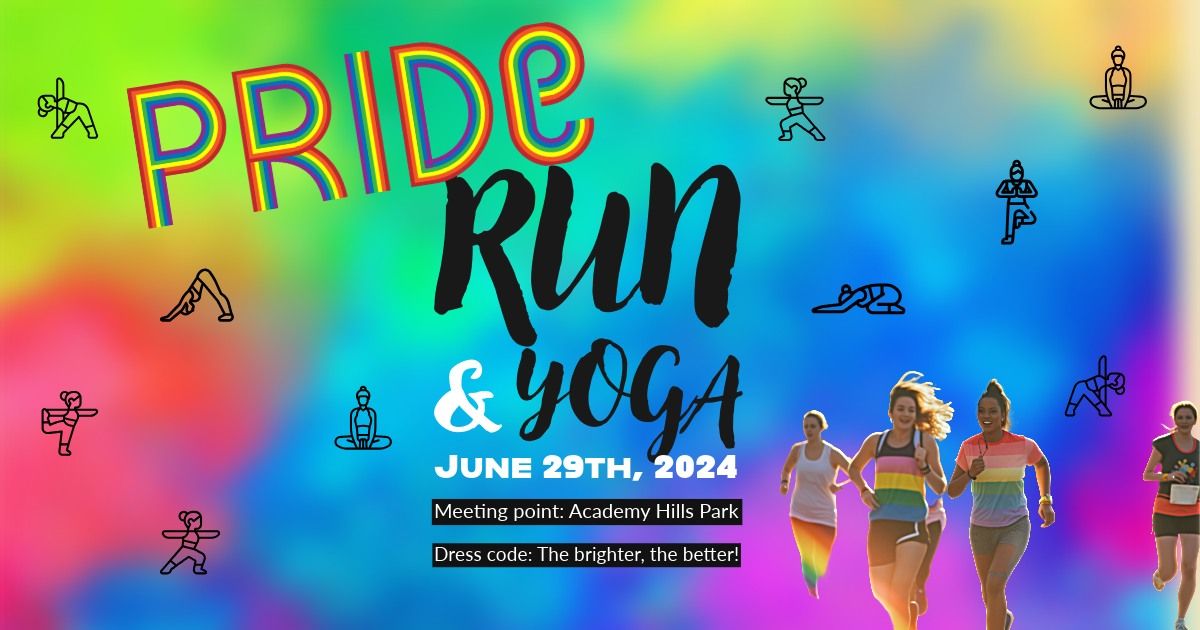 Pride Month Self-Care Saturday: Run Meet-Up & Yoga 