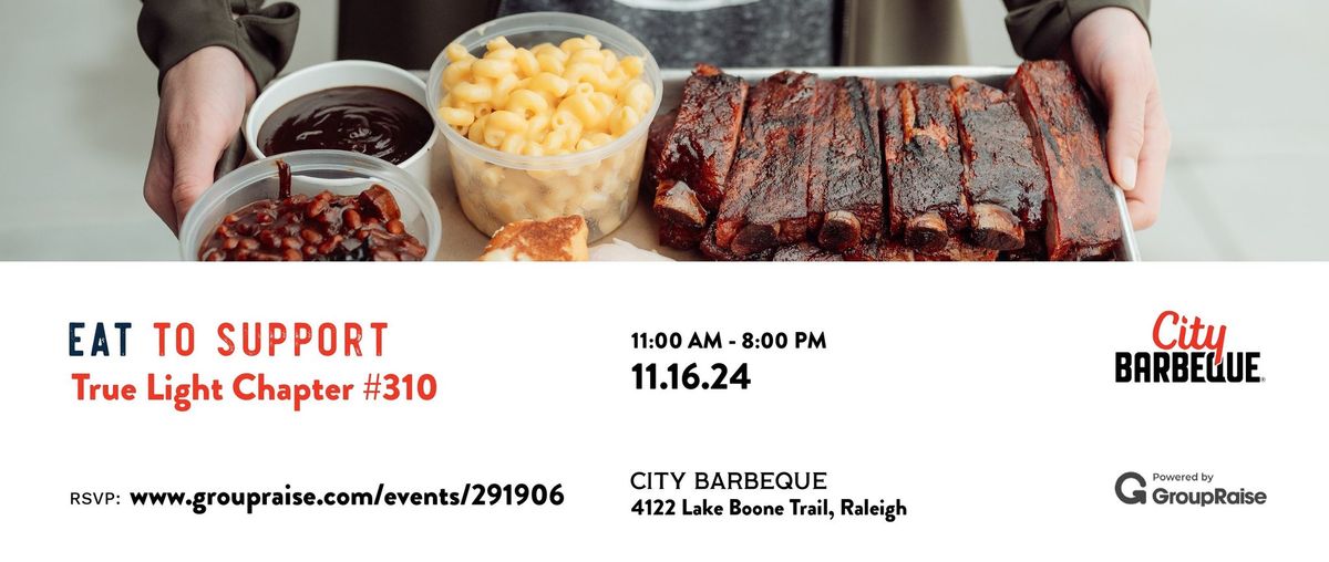 True Light Chapter #310\/City Barbeque GroupRaise Fundraiser 