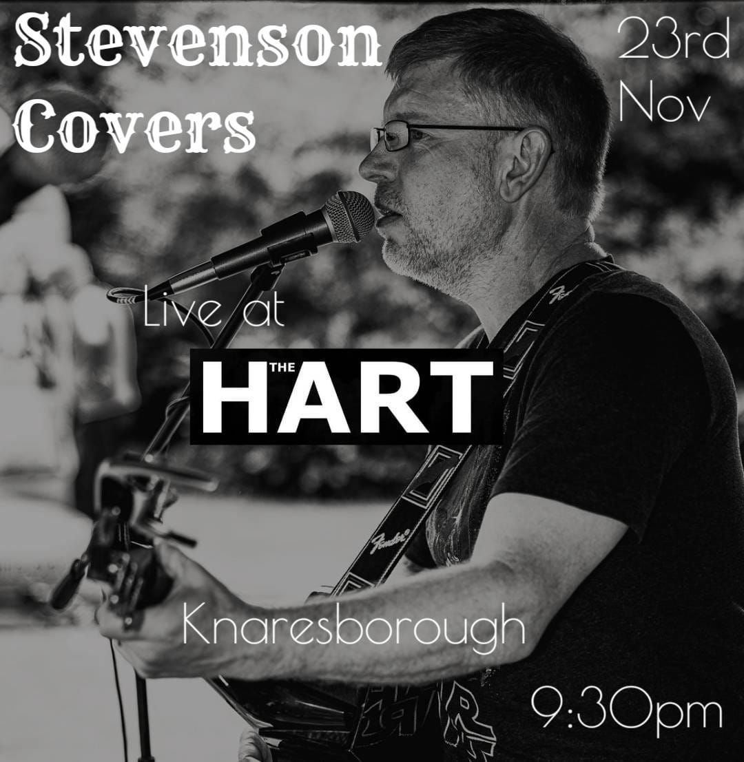 Stevenson Covers live at The Hart of Sport in Knaresborough