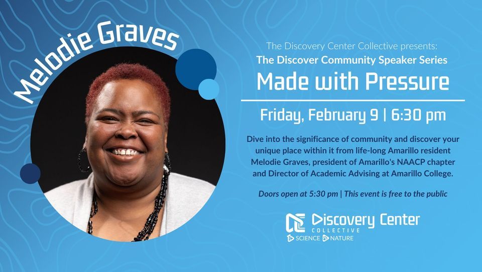 Discover Community Speaker Series: Melodie Graves