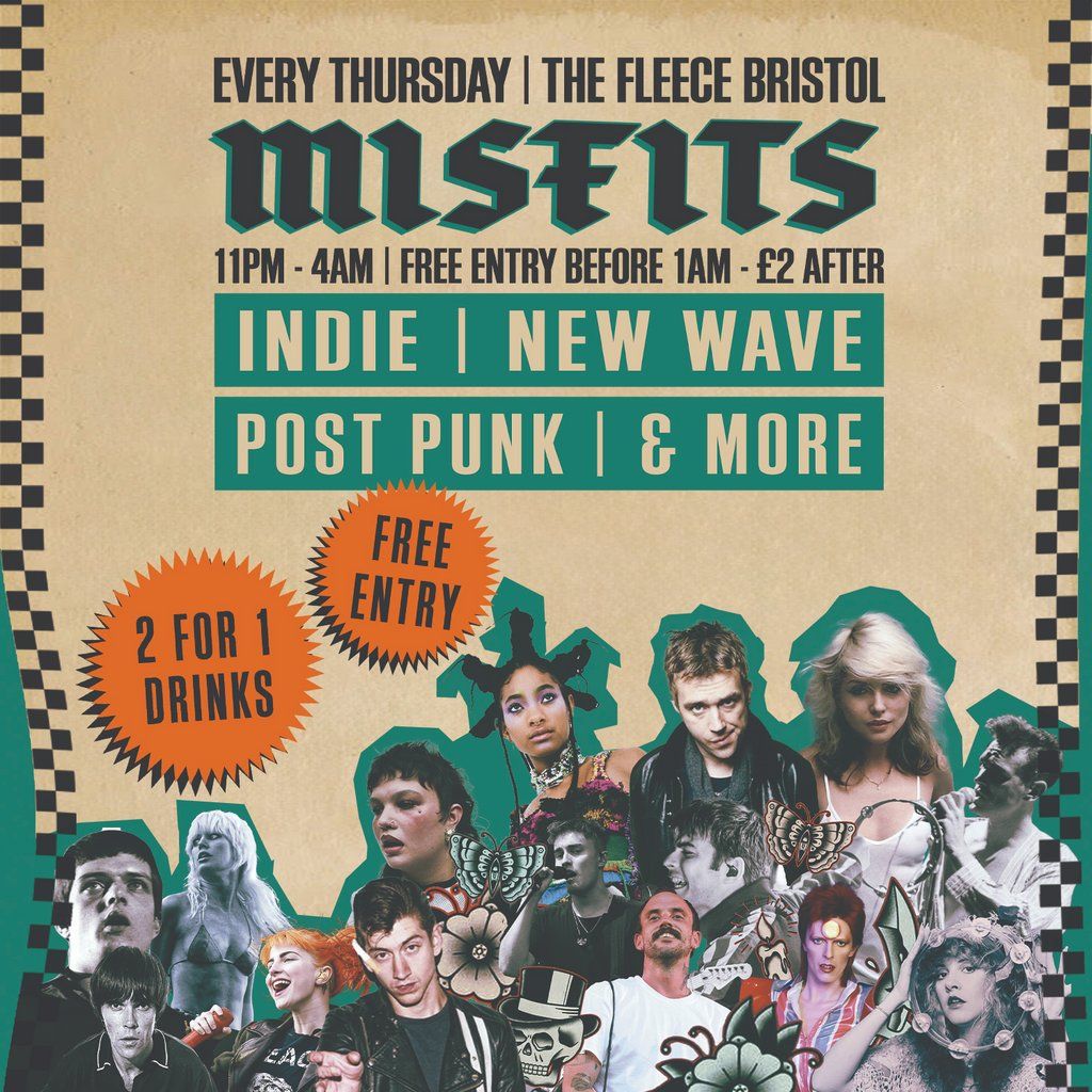 MISFITS - Bristol's newest alt Thursday club night