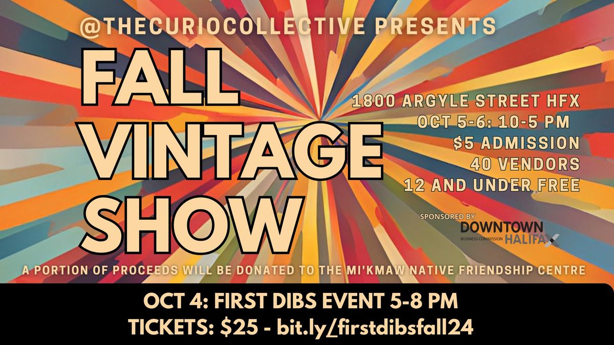 FALL VINTAGE SHOW 