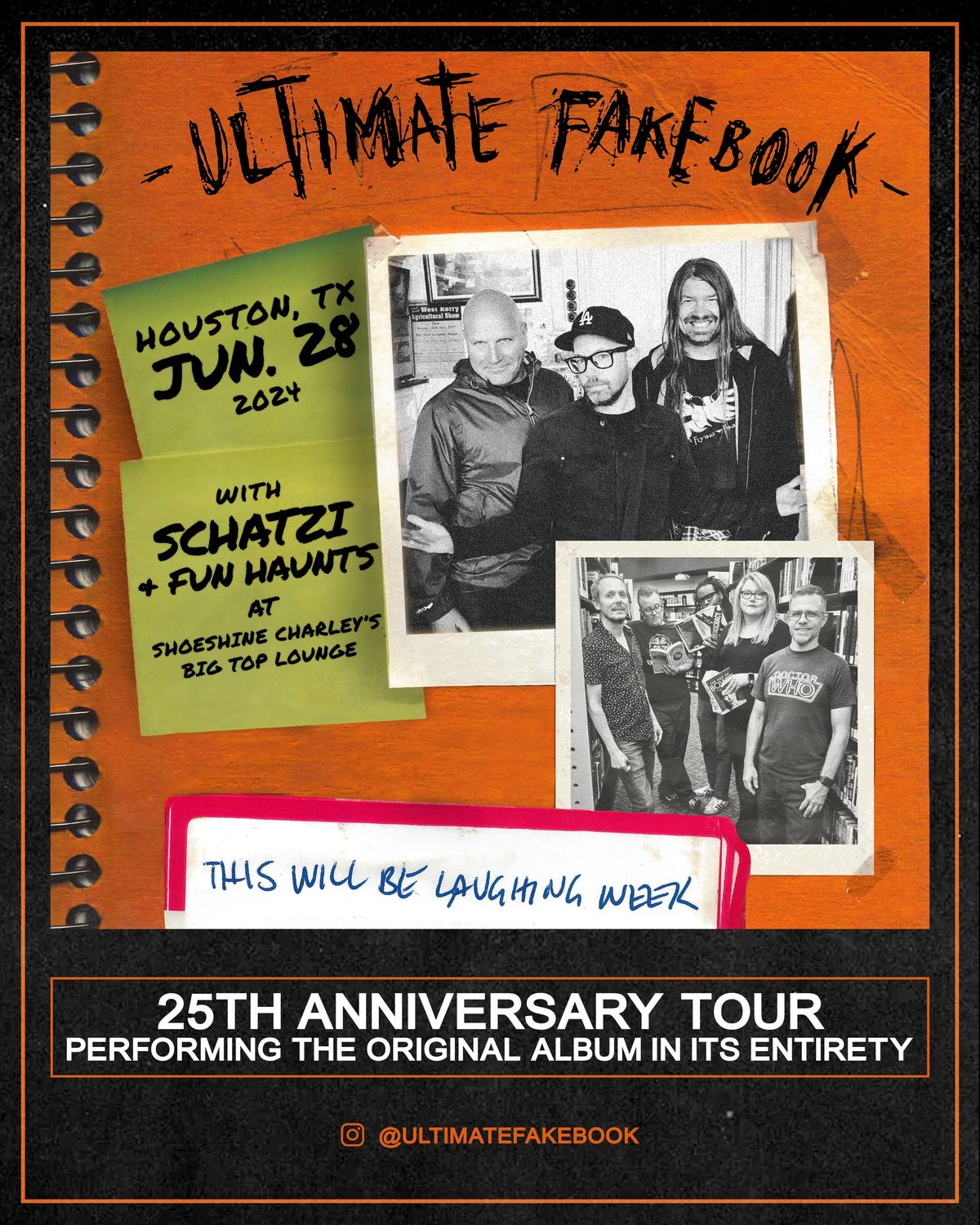 Ultimate Fakebook 25th Anniversary Tour \/ Schatzi \/ Fun Haunts