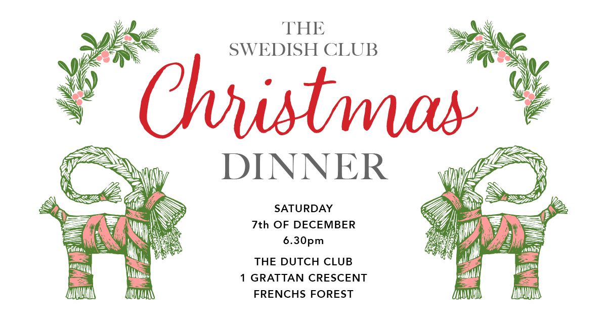 The Swedish Club Christmas Dinner