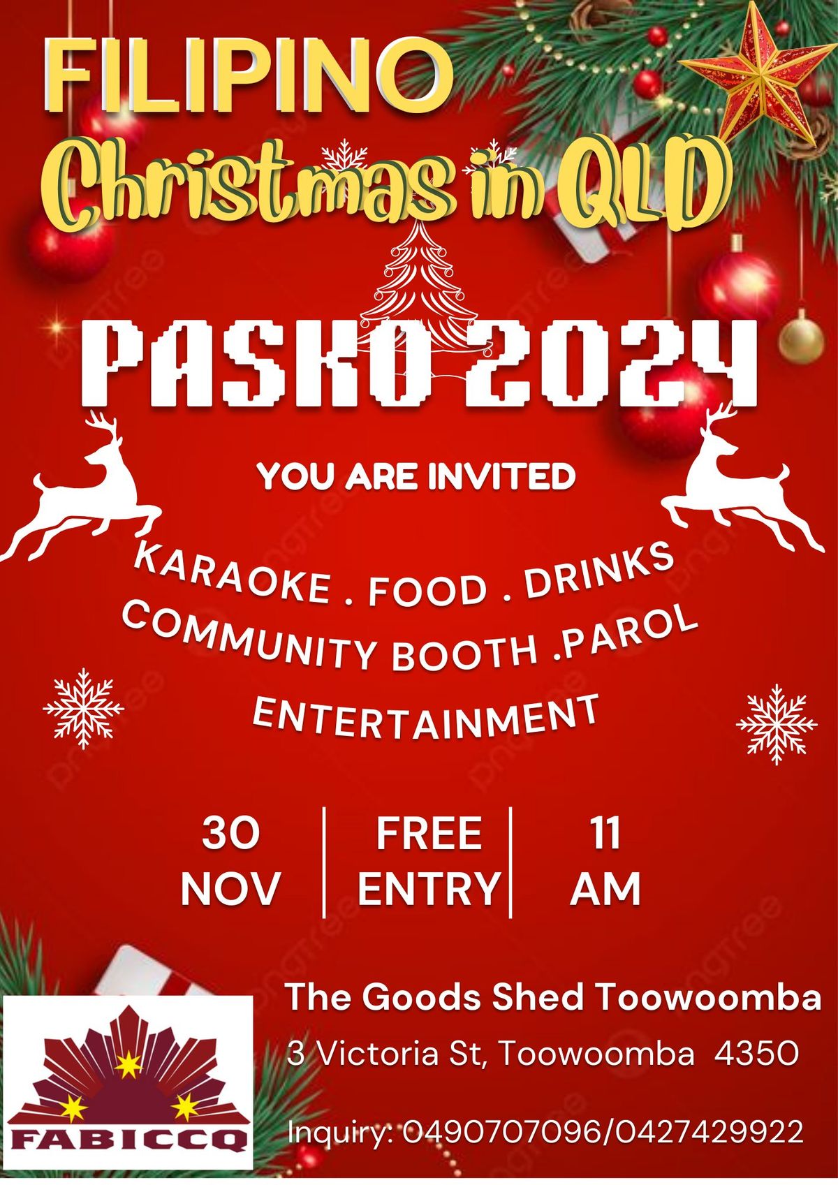 PASKO (CHRISTMAS) IN QUEENSLAND