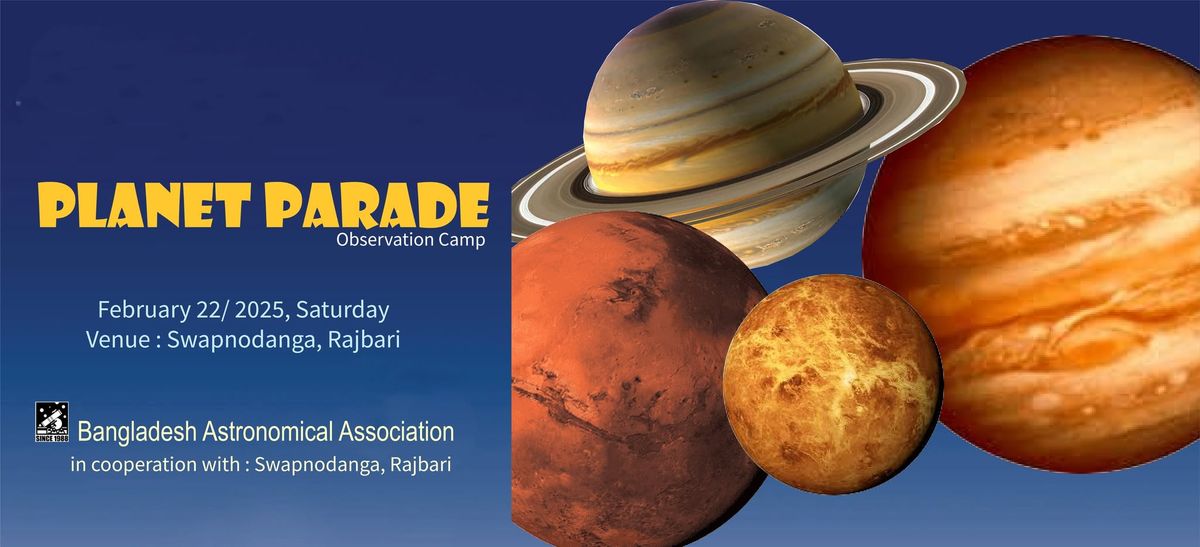 Star Party: Planet Parade Observation Camp