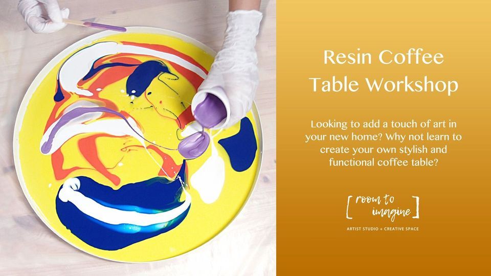 Resin Coffee Table Workshop with Room To Imagine