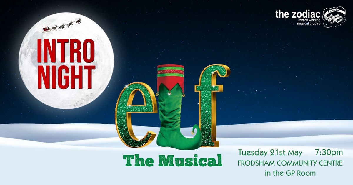 Elf The Musical Intro Night | Frodsham Community Centre