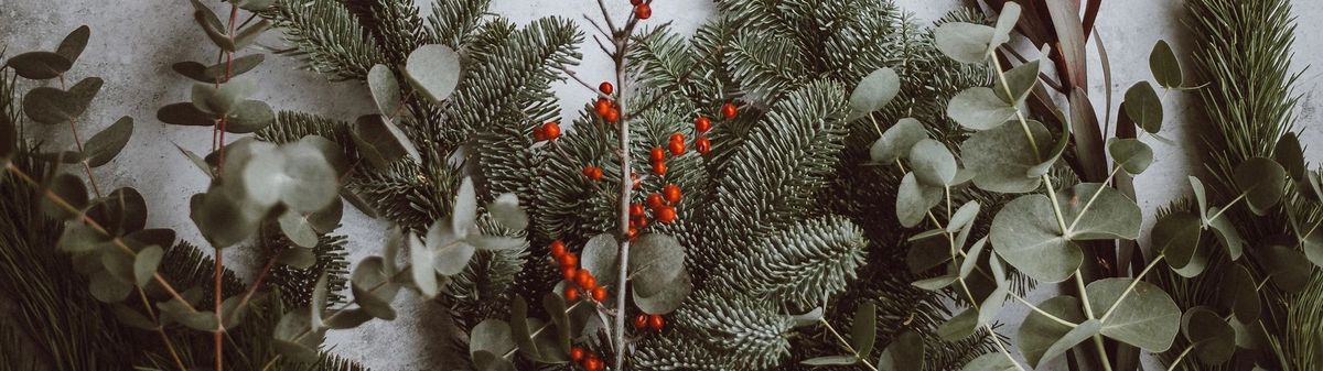 Holiday Wreath Making Class with Gracie Mae Events 