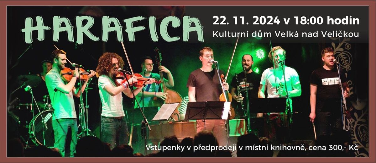 V\u00e1no\u010dn\u00ed koncert s muzikou Harafica 