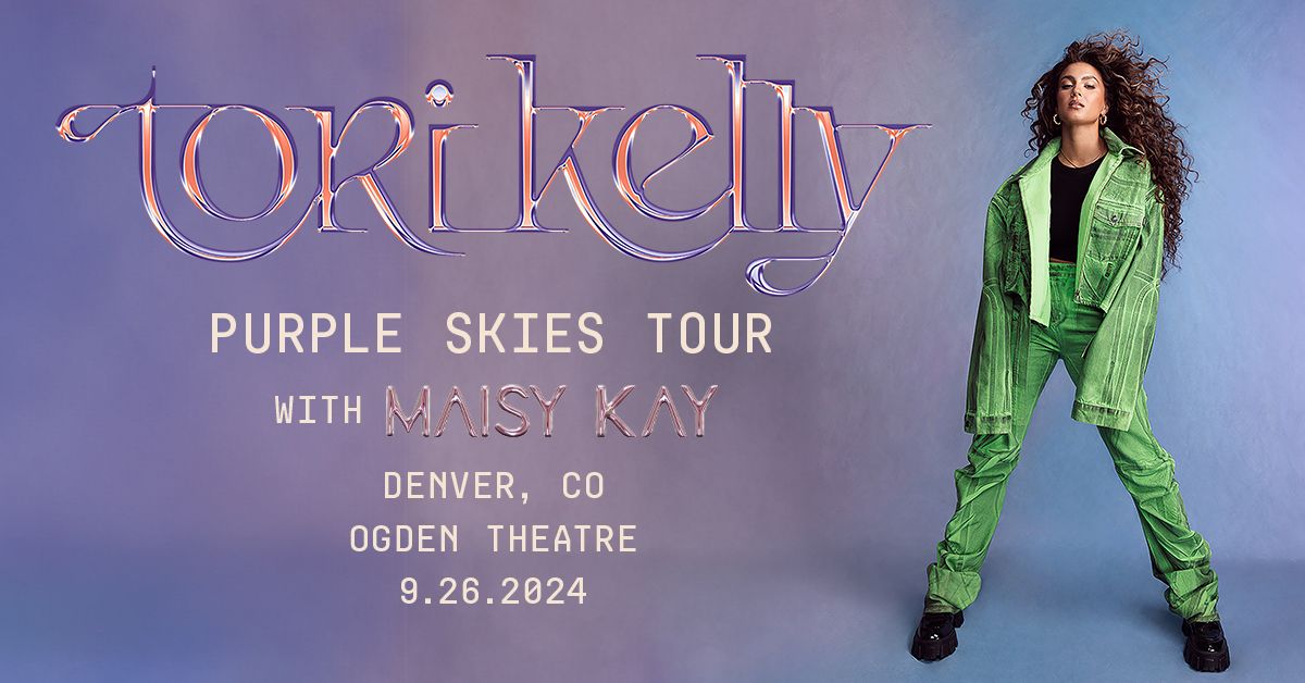Tori Kelly - purple skies tour