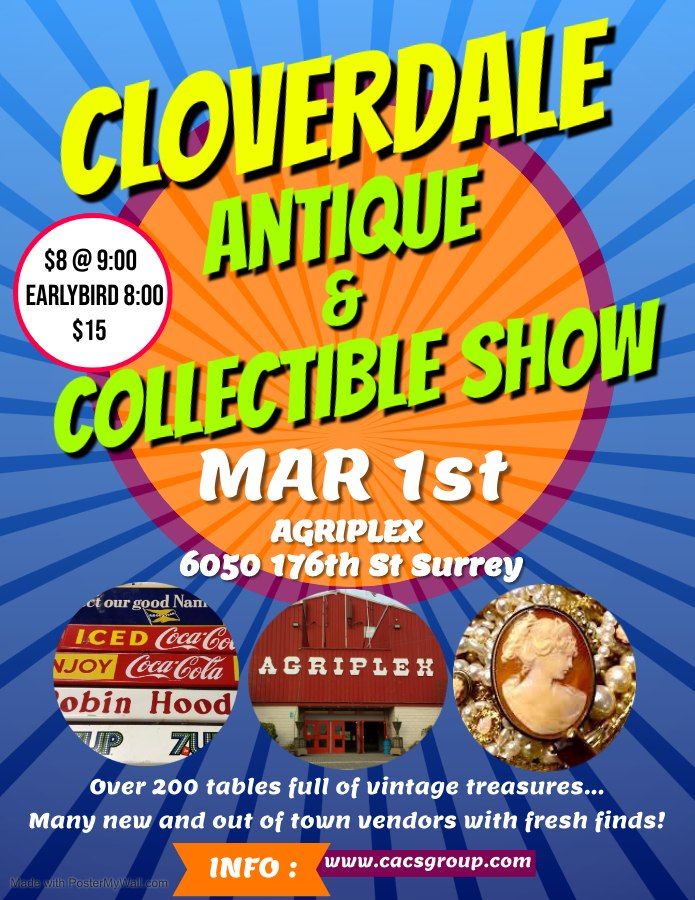 CLOVERDALE ANTIQUE & COLLECTIBLE SHOW