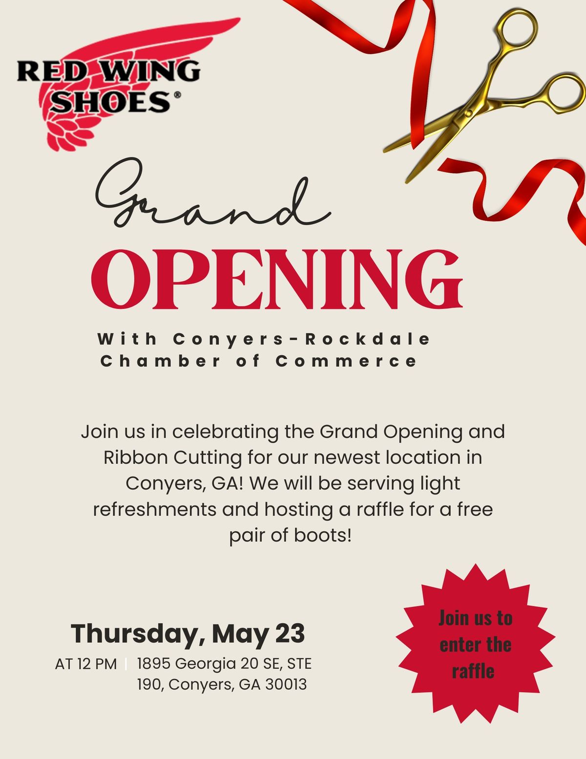 Ribbon Cutting - Grand Opening
